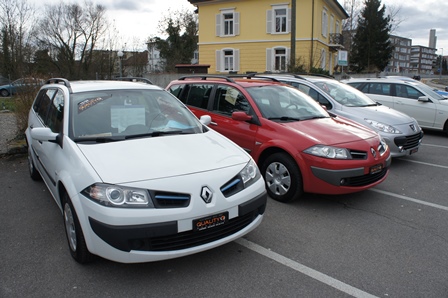 Parkierte Autos